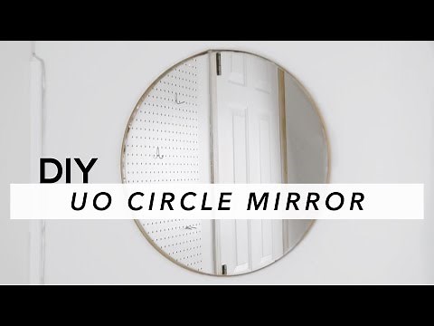 DIY CIRCLE MIRROR