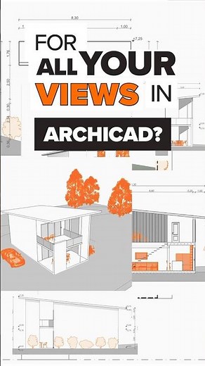 Easy View Setup with Pickup Parameters in Archicad