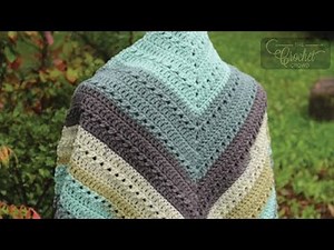 Easy Crochet More Conversation Shawl