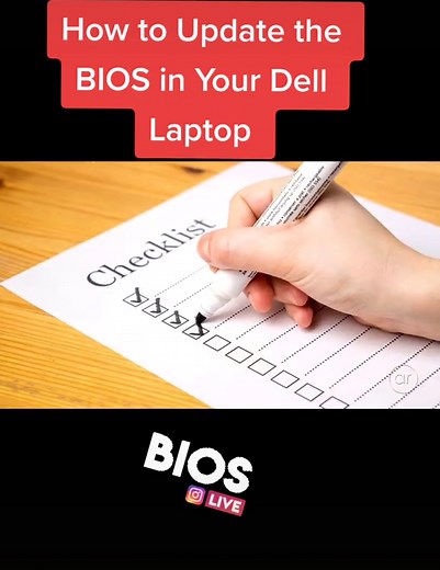 How to Update the BIOS in Your Dell Laptop - Step by Step Guide