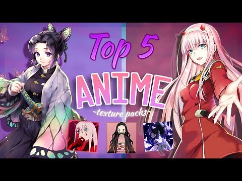 Top 5 Anime texture pack for 1.8.9 (Minecraft)