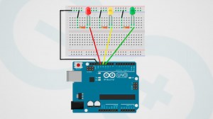 Programación de un semáforo con Arduino