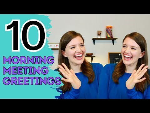 10 Morning Meeting Greetings for the Elementary Classroom | Back to School Tips