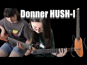 Unboxing Donner HUSH-I トラベルギター開封！開封レビュー！ Unboxing HUSH-I travel guitar + review