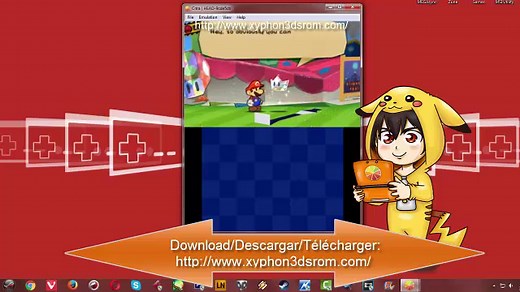 Paper Mario Sticker Star 3DS CIA Download with Citra Emulator (PC)