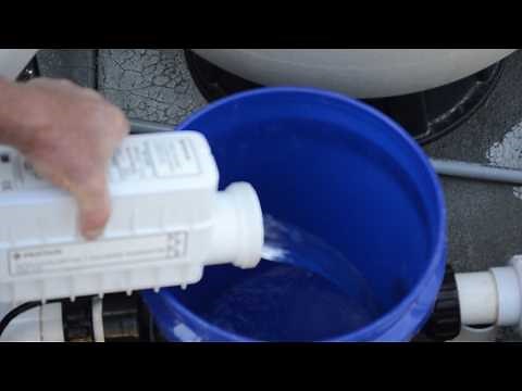 How to Clean your Swimming Pool Salt Cell