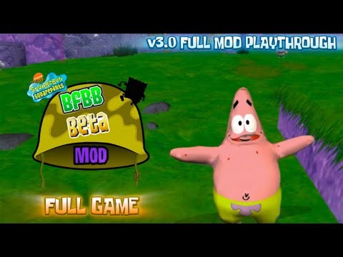 BfBB Beta Mod - 100% Full Mod Playthrough (v3.0)