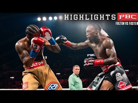 PBC FIGHT HIGHLIGHTS: Fulton vs Foster | December 6, 2025