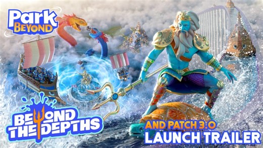 4.3K views · 22 reactions | Patch 3.0 is here for Park Beyond! Season Pass holders: the next major DLC, Beyond the Depths, is available now!  New Track Types 隆 New Flat Rides ‍ New Entertainers ️ New Maps  New Building Prefabs & Decorative Items ✨ and more and now splish splash and jump in! | BANDAI NAMCO Entertainment | Facebook