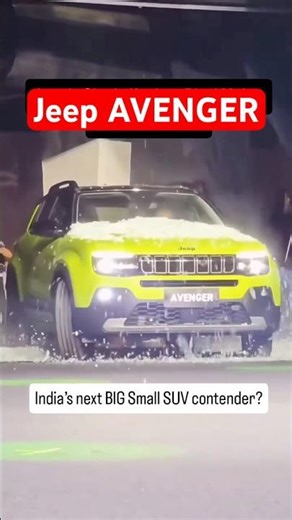 Jeep Avenger (CRETA KILLER😈😈) #jeep #newsuv #creta #sierra #shorts #trending #4x4 #newcarlaunch