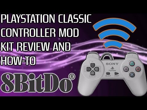 8BitDo Mod Kit for PlayStation Classic Controller | Review and How-To