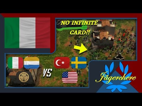 The Perfect Way For This Civ?! | 3v3 Treaty with Italians | AOE III: DE