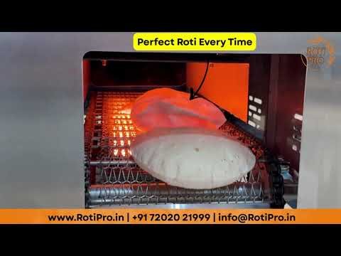 Fully Electric Chapati Making Machine | Automatic Roti Maker for Commercial Kitchen No Gas Required