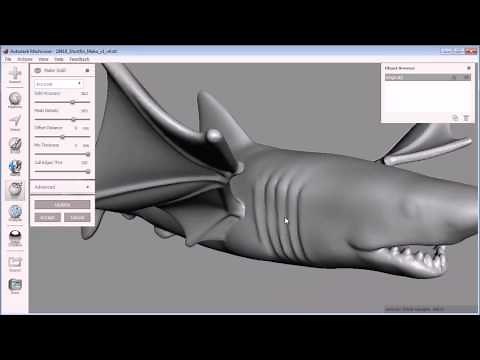 MeshMixer Tutorial Part1 : Modeling for 3D Printing