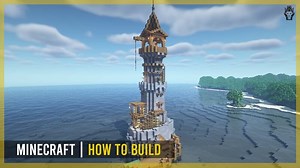Minecraft Medieval Lighthouse (Tutorial) Minecraft Map