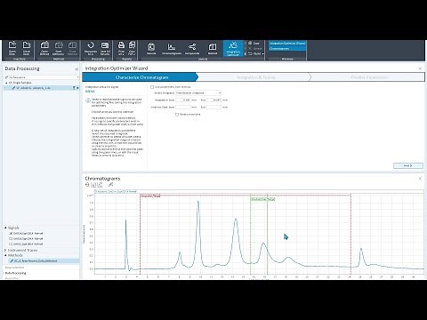 How to integrate peaks in Hydrophobic Interaction Chromatography in OpenLab CDS