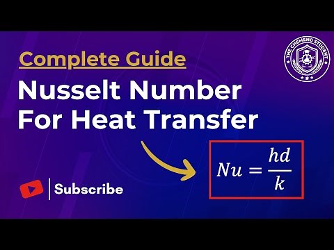 The Best Nusselt Number Explanation For Heat Transfer