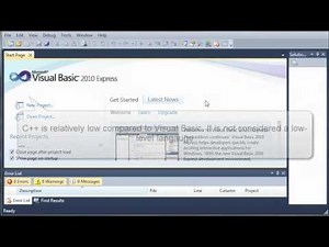 Visual Basic Tutorial - 1 - What Is Visual Basic Video Lecture | Mastering Visual Basic - Web Development