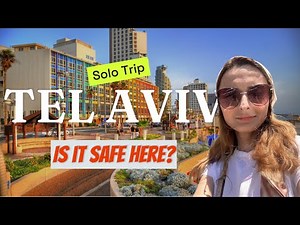 TEL AVIV Israel Solo Travelling 🇮🇱 Is it safe here? | First impressions [Israel 2024]