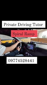 MASIKIP NA SPIRAL RAMP #DrivingPassion #drivingtips #reverseparking #driving #drivesafe #CityDriving #alleyway #reelschallenge | Dave Sardana Driving instructor