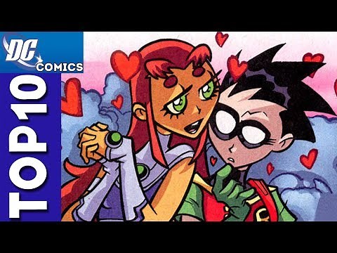 Top 10 Robin and Starfire Moments From Teen Titans #1