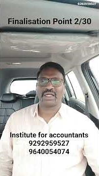 Finalization Process Explained in 30 Practical Points | Every Accountant Must Know | Point 2/30