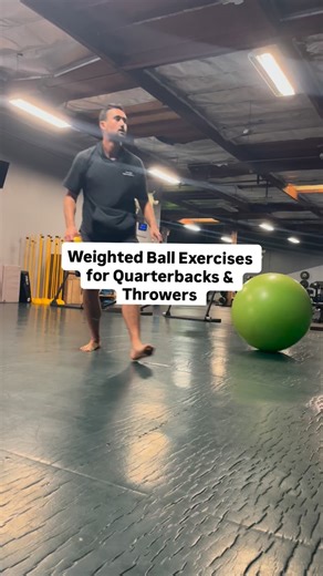 1.8K views · 105 reactions | Quarterbacks and throwers looking to increase their arm strength can potentially benefit from weighted ball training. | Master Quarterback | Facebook