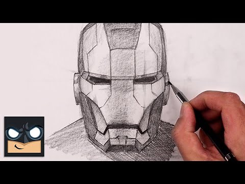 How To Draw Ironman | Beginner Pencil Sketch Tutorial (Step-by-Step)