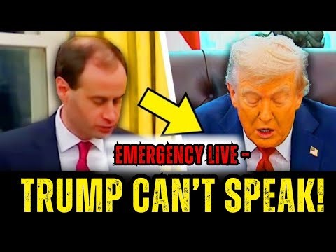 COLLAPSING Trump Can’t Speak! 😱 Handlers RUSH To SAVE Him On LIVE Stage!