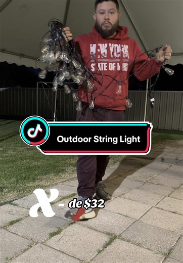 Outdoor String Lights for Perfect Patio Ambiance