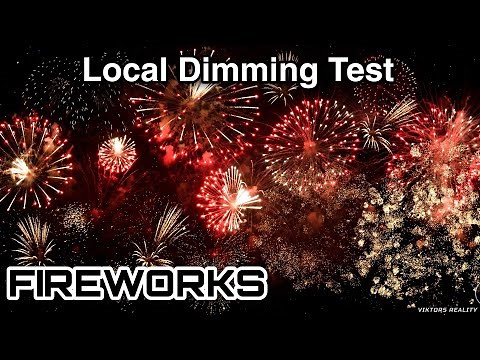 Fireworks 4k Image Test Your Monitor Display Blooming Test Mini LED OLED