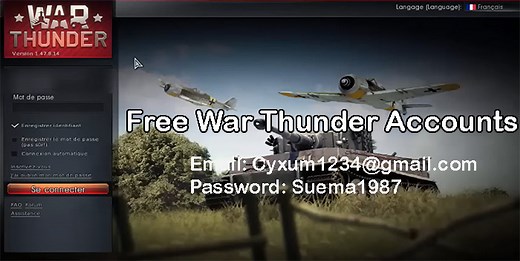 40  Free War Thunder Accounts 2026 - Gametimeprime