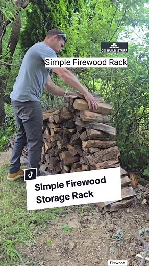 Simple Firewood Storage Rack Ideas | DIY Firewood Organization