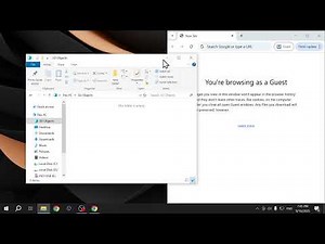 MICROSOFT Windows 10 – How to Split Screen
