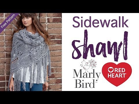 How to Crochet: Sidewalk Shawl