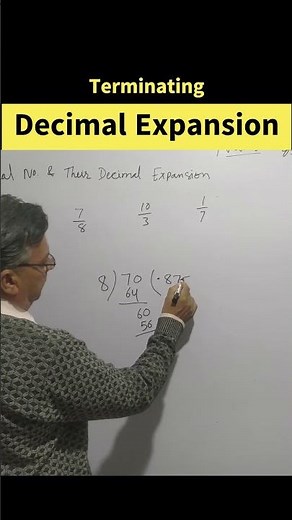 Terminating Decimal Expansion Explained | GanitGeeks Class 9 Math Shorts #numbersystem #class9maths