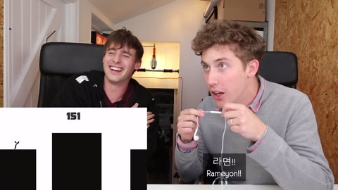 Shouting Korean Words to Play a Game?! Ollie's Hilarious Language Challenge