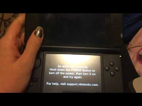 An error has occured - 3DS crashing