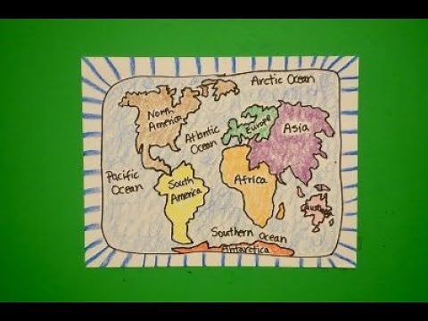 Let's Draw Continents & Oceans!
