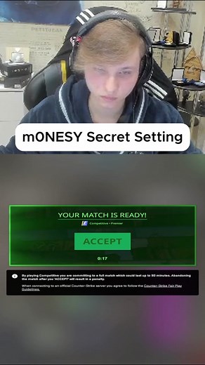 m0NESY shows setting that makes cs2 feel smoother #counterstrike2 #cs2 #counterstrike #cs2tips #cs2settings #m0nesy #m0nesyof