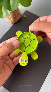 How to make Tortoise with paper . . . . #viral #reels #crafts #the_craft_ideas #papercrafting #papertoy #tranding | The Craft ideas
