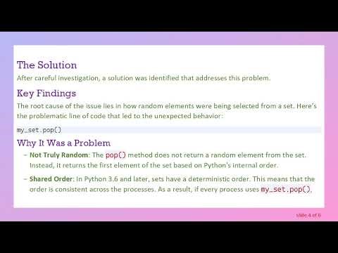 Resolving Python Multiprocessing Independence Issues
