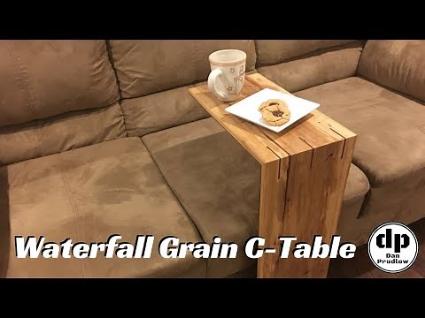 Build a Waterfall Table | Build a Waterfall Grain C-Table | Woodworking