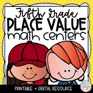 Place Value Math Centers FIFTH GRADE