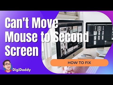 HOW TO FIX: Can't Move Mouse to 2nd Screen in Dual Monitor Setup, Windows 10