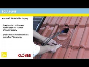 Venduct® PV-Kabeldurchgang