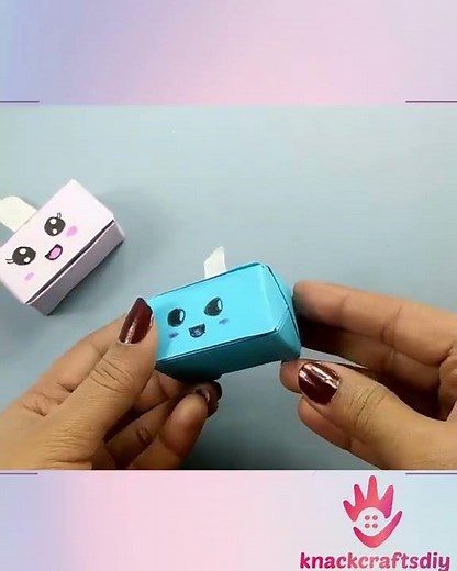 DIY Tissue Box Cover How to Make Origami Tissue Box Cover Easy Instructions for Kids