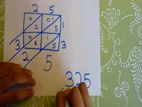 Lattice Multiplication - VERY EASY explaination