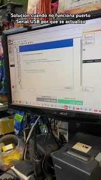 Solución al problema de Adaptador Serial a USB que no funciona cuando se actualiza Windows