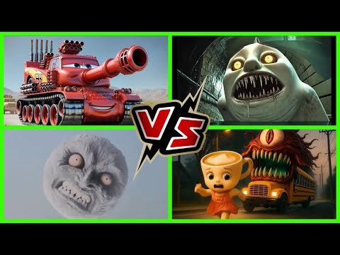 "Ultimate Monster Battle! Killer Car vs Nightmare Creatures 😱🚗🔥"